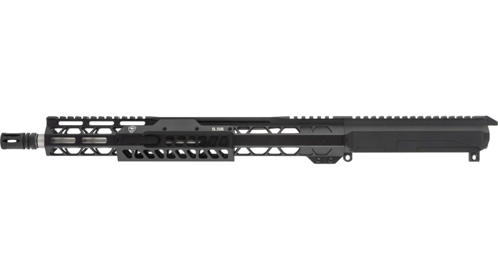 Bilson Arms BA-15FC Pump Style Forward Charging Upper Assembly, 5.56mm/.223 Remington, 24.5in, 16in, 1-7 Twist, 1/2-28, Free-Float, A2 Birdcage, 416R Stainless Steel, Anodized, Anodized Black, ARUFSAN1001