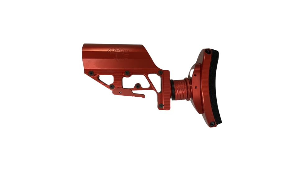 Bilson Arms Pivotal Buttstock, Anodized Red, 1, ARLPBA31001