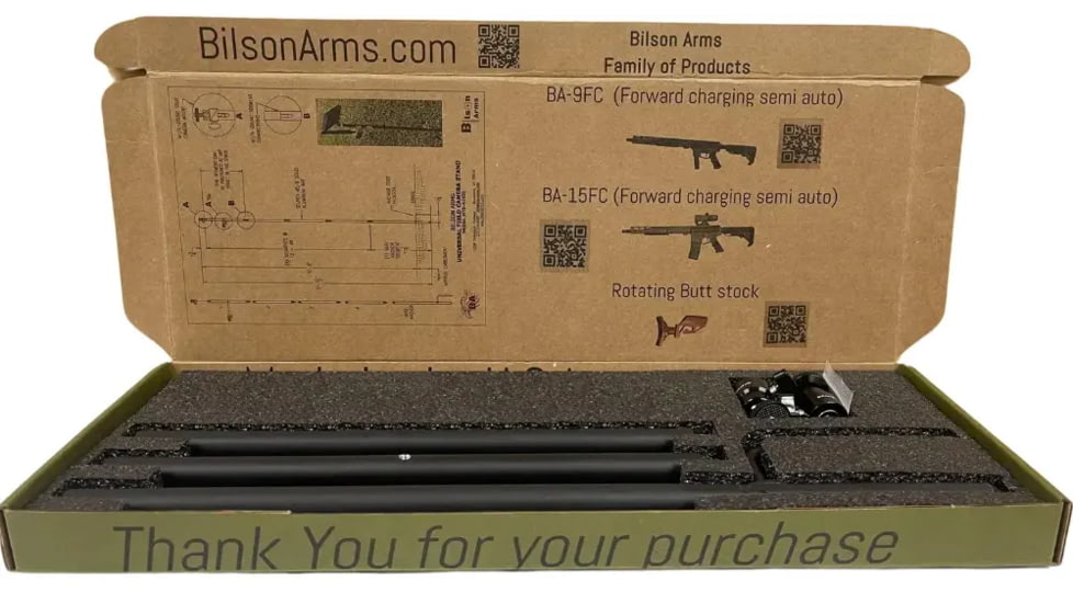 Bilson Arms Universal Field Camera Mount 2Ft To 3Ft, Black, G7CM2B23001