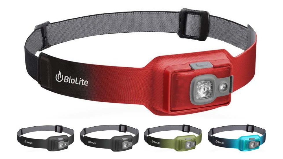 BioLite Headlamp 200, Ember Red, Midnight Gray, Midnight Grey, Moss Green, Ocean Teal