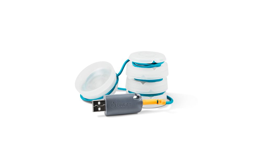BioLite SiteLight Mini with USB Adapter, White, SLB1001