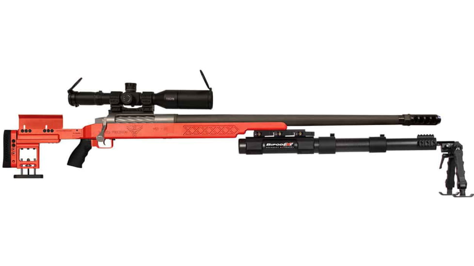 Accuracy Solutions BipodeXt ELR Max Picatinny Rifle Stabilizer, Black, AS-2022-50
