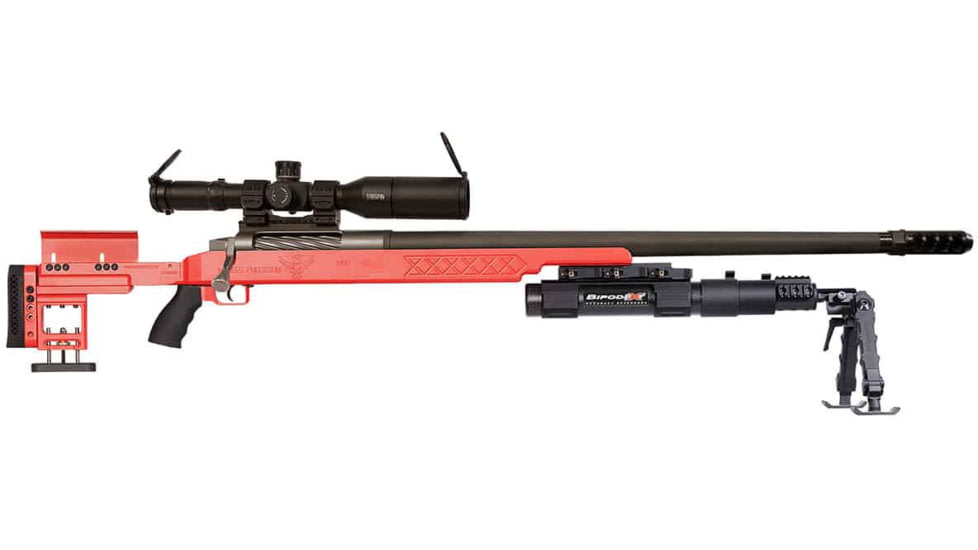 Accuracy Solutions BipodeXt ELR Max Picatinny Rifle Stabilizer, Black, AS-2022-50