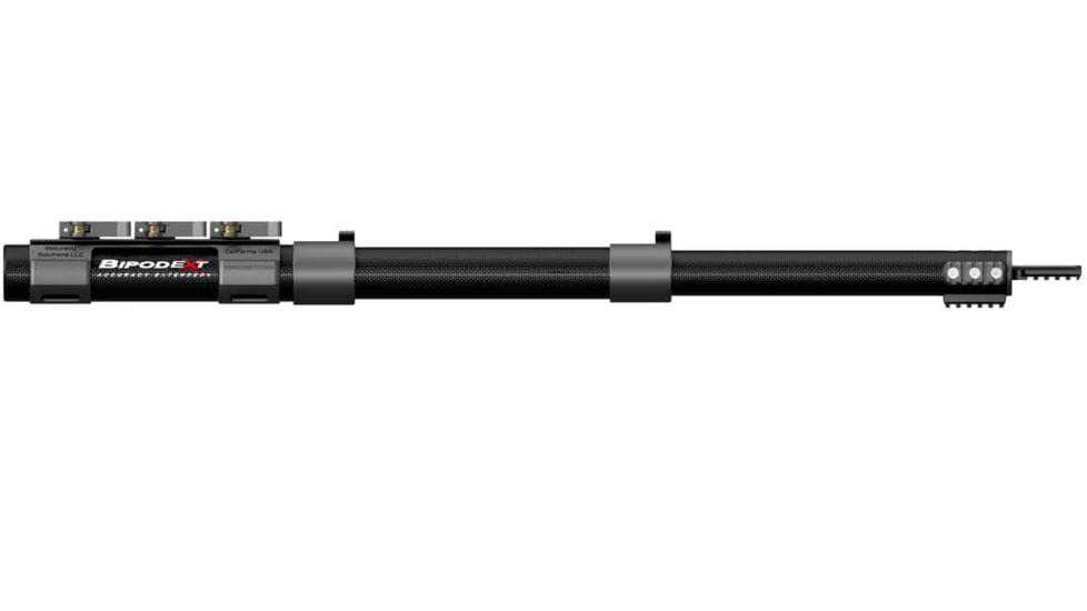 Accuracy Solutions BipodeXt ELR Max Picatinny Rifle Stabilizer, Black, AS-2022-50