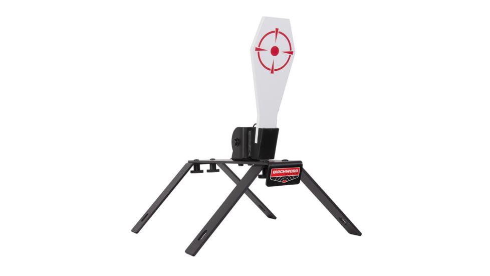 Birchwood Casey 47540 Spring Popper Popper Black AR500 Steel Standing