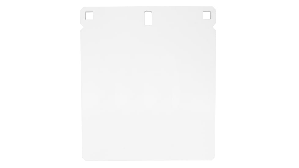 Birchwood Casey AR500 Gong, 10&quot; Square Target, 3/8&quot;, White, BC-SQR10-38