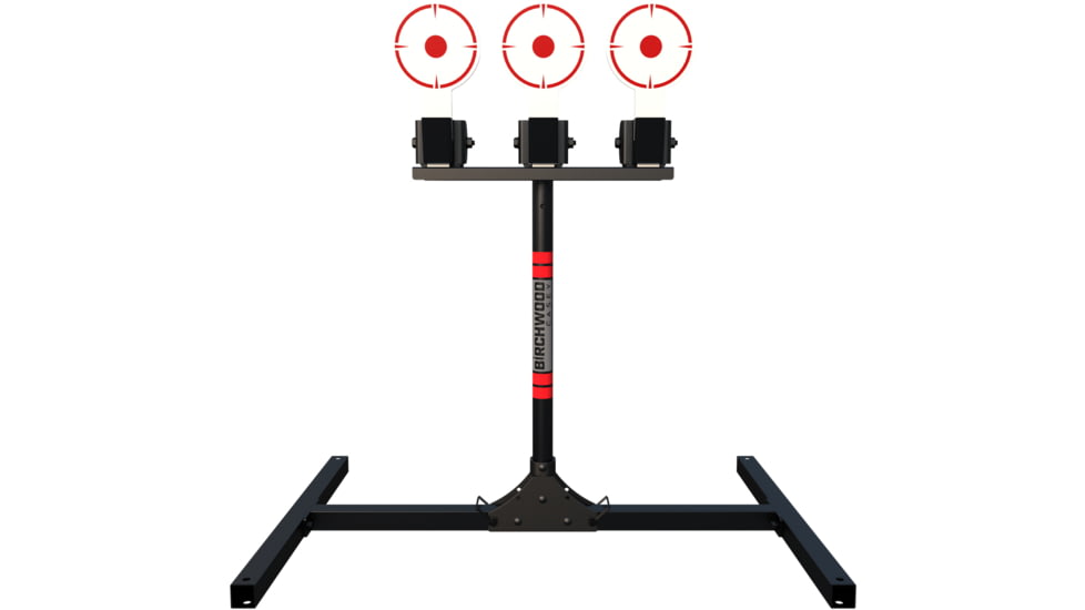 Birchwood Casey 3 Spring Loaded Self-Resetting Targets with Plate Rack