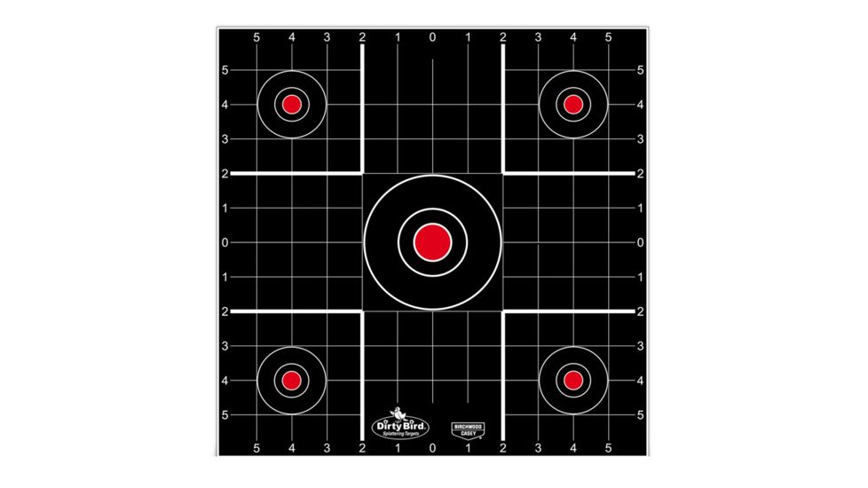 Birchwood Casey Dirty Bird Splattering Targets 12 Inch Sight-In Package of 12, BC-35212