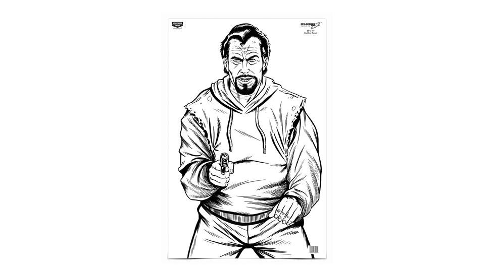 Birchwood Casey Eze-Scorer BC Bad Guy Target, BC-37019