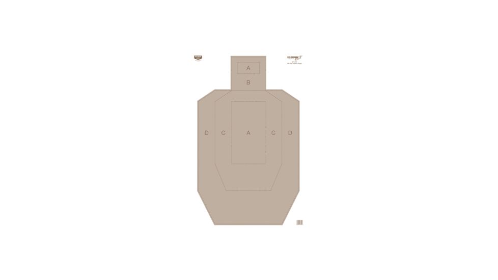 Birchwood Casey Eze-Scorer IPSC Practice Target, BC-37029