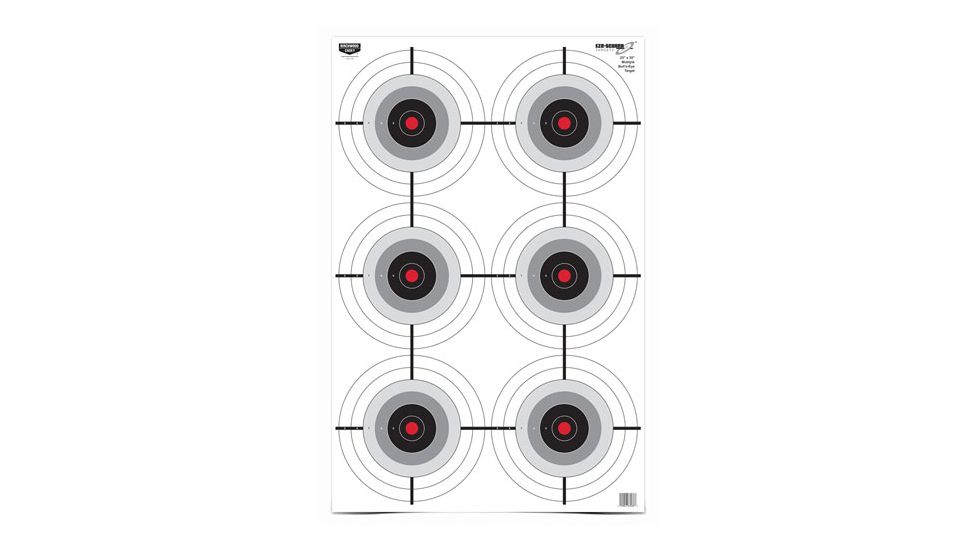 Birchwood Casey Eze-Scorer Multi-Bulls-Eye 23in. x 35in. Target, BC-37037