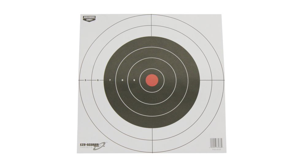 Birchwood Casey Eze-Scorer Paper Target 12 Inch Bullseye 100 Per Package