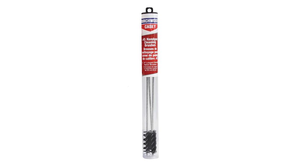Birchwood Casey Handgun Looped Cleaning Brush .44/.45 Caliber 9 Inch 3-Pack, BC-41212