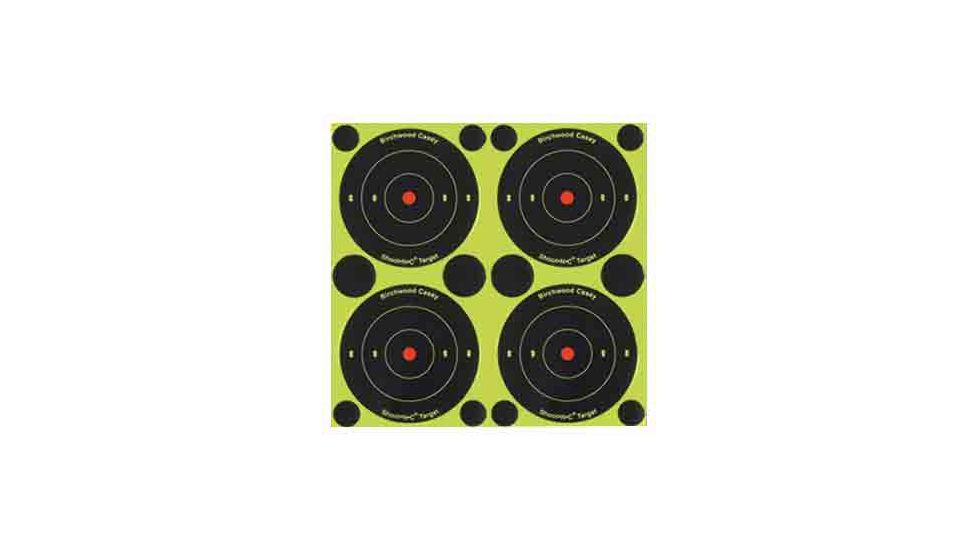 Birchwood Casey Shoot-N-C 3in Round Bullseye Targets - 48 Pack, BC-34315