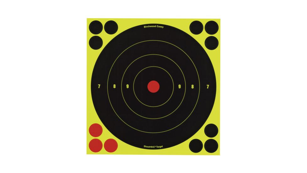 Birchwood Casey Shoot-N-C Targets- Bulls-Eye, BC-34880
