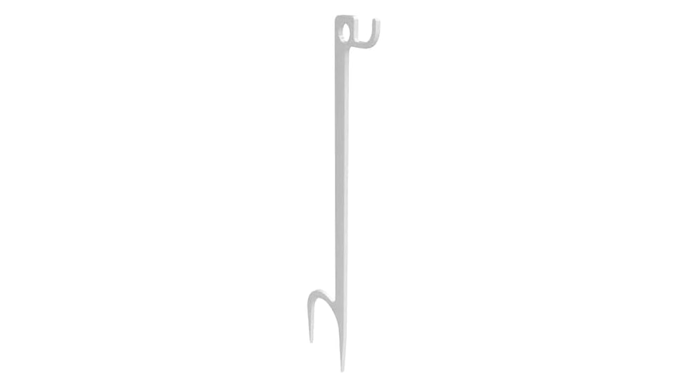 Birchwood Casey Steel Target Hanger, Single Hook, White, BC-CFGSTH