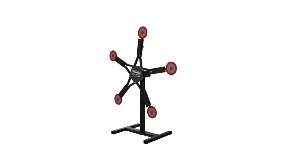 Birchwood Casey Texas Star Plinking Target, Black Powder Coating, BC-TXSPT