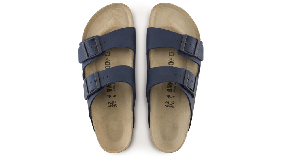Birkenstock Arizona Birko-Flor Sandals - Mens, Desert Soil Blue, 46, 1015508-R-46