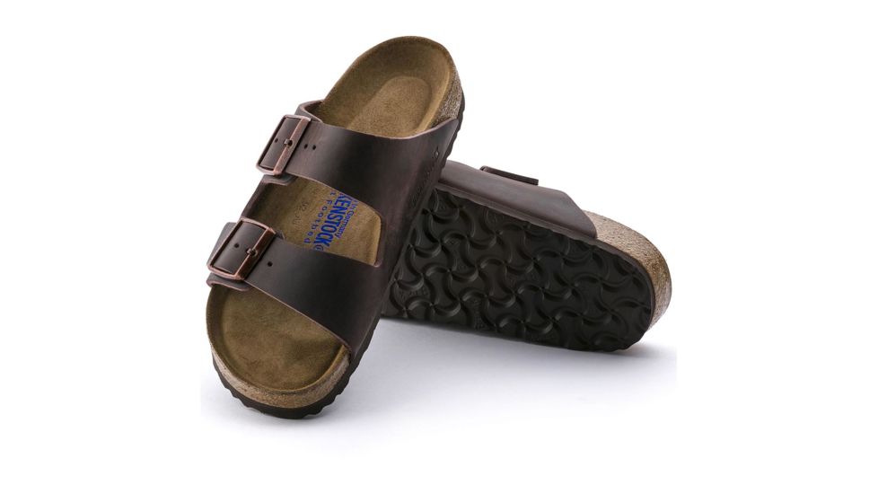 Birkenstock Arizona Oiled Leather Soft Footbed - Men's, Habana, 37 45276-1-37