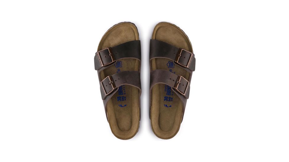 Birkenstock Arizona Oiled Leather Soft Footbed - Men's, Habana, 37 45276-1-37