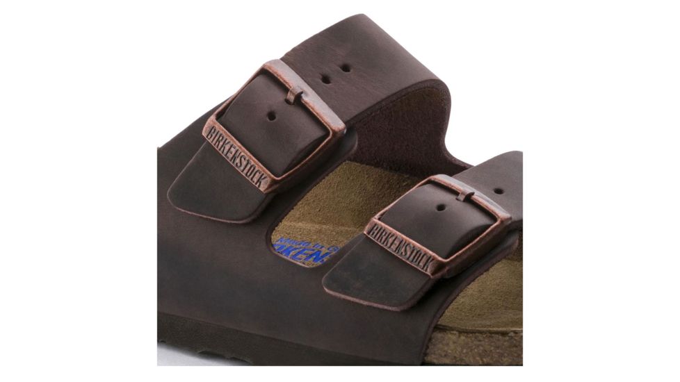 Birkenstock Arizona Oiled Leather Soft Footbed - Men's, Habana, 37 45276-1-37
