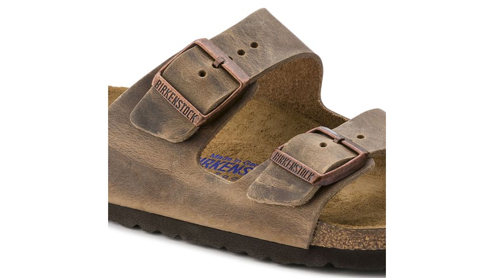 Birkenstock Arizona Oiled Leather Soft Footbed - Men's, Tobacco, 37 55281-1-37