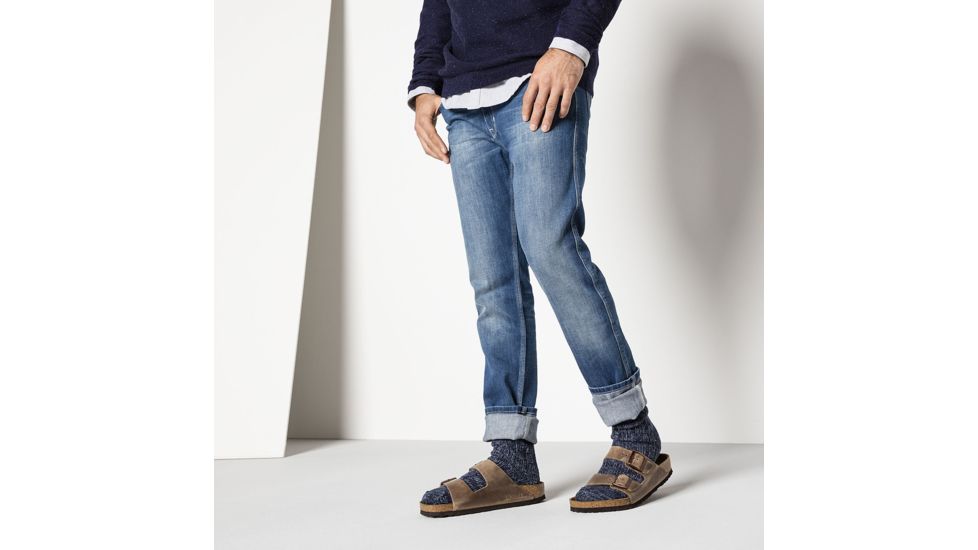 Birkenstock Arizona Oiled Leather Soft Footbed - Men's, Tobacco, 37 55281-1-37