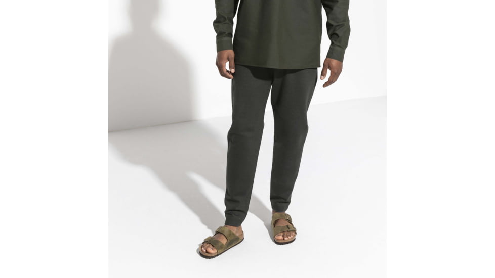 Birkenstock Arizona Soft Footbed Oiled Leather Sandals - Mens, Jade, 41, 1014451-R-41