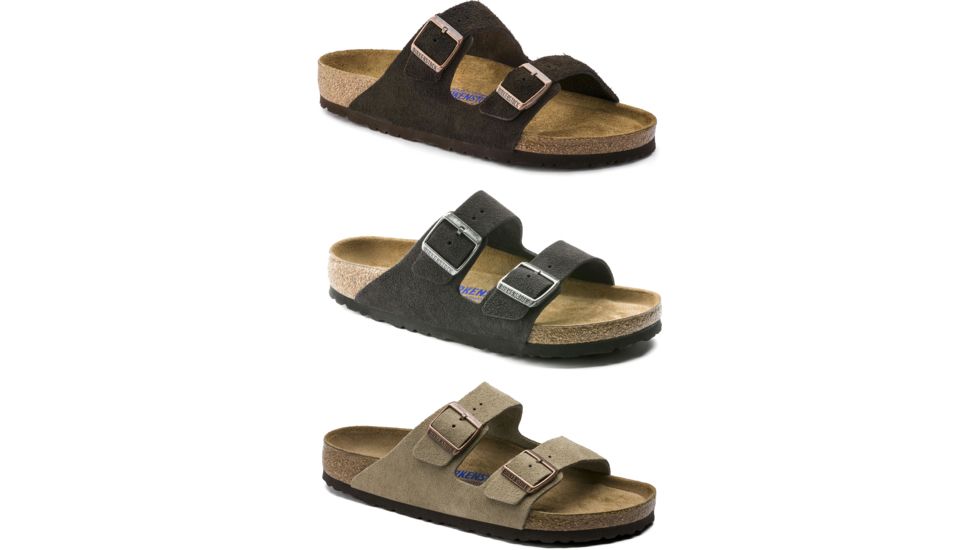 Birkenstock Arizona Suede Soft Footbed Sandal - Women's