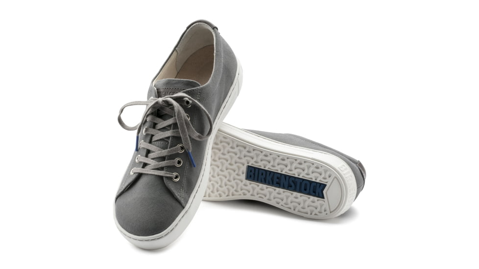 Birkenstock Arran Textile Cork-Latex Footbed Shoes - Womens, Grey, Medium, 37, 1008559-37