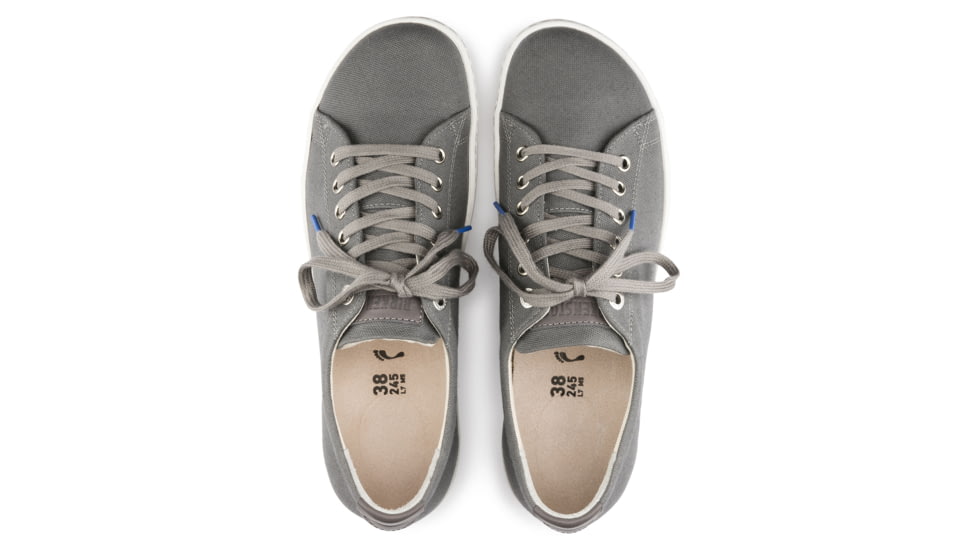 Birkenstock Arran Textile Cork-Latex Footbed Shoes - Womens, Grey, Medium, 37, 1008559-37