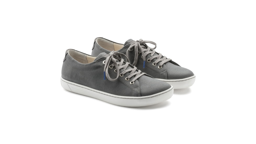 Birkenstock Arran Textile Cork-Latex Footbed Shoes - Womens, Grey, Medium, 37, 1008559-37