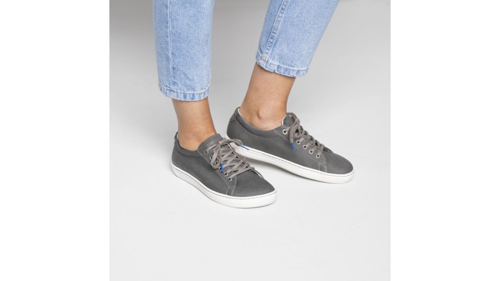 Birkenstock Arran Textile Cork-Latex Footbed Shoes - Womens, Grey, Medium, 37, 1008559-37