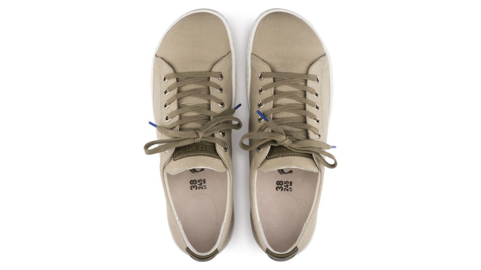 Birkenstock Arran Textile Cork-Latex Footbed Shoes - Womens, Khaki, Medium, 41, 1008555-41