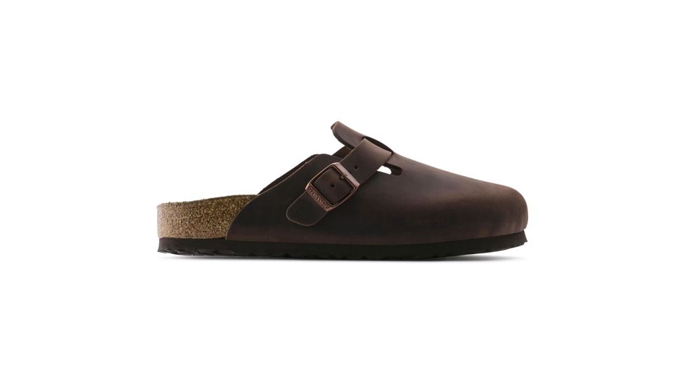 Birkenstock Boston Soft Footbed - Unisex, Habana Oiled Leather, 42, 159711-15971-42