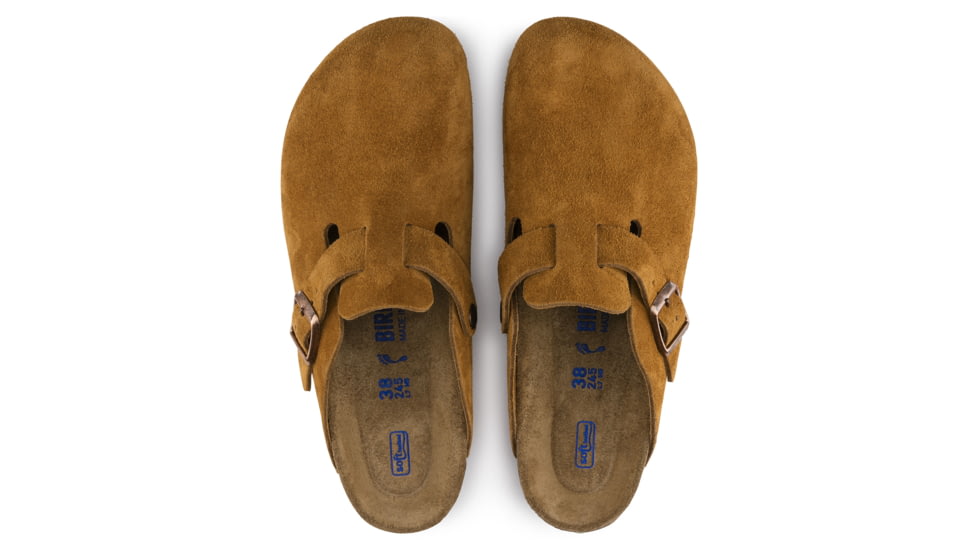 Birkenstock Boston Soft Footbed - Unisex, Mink Suede, 42, 1009543-1009543-42