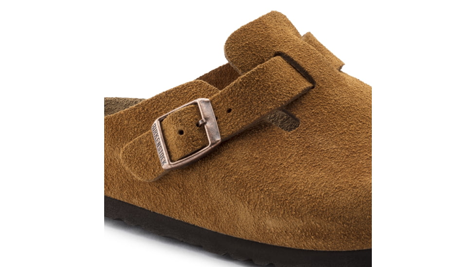 Birkenstock Boston Soft Footbed - Unisex, Mink Suede, 42, 1009543-1009543-42