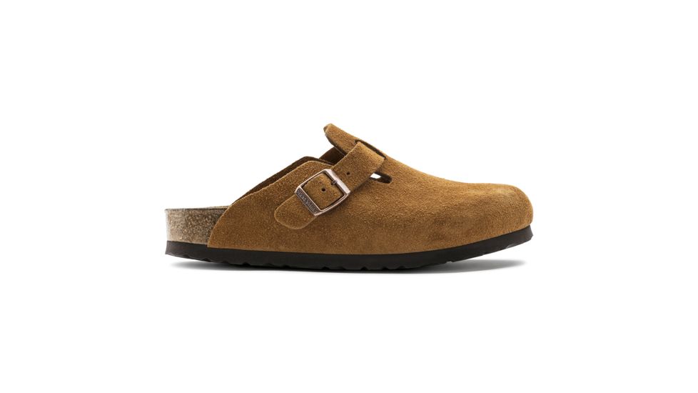 Birkenstock Boston Soft Footbed - Unisex, Mink Suede, 42, 1009543-1009543-42