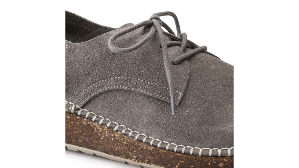 Birkenstock Gary Suede Shoes - Mens, Light Gray, 42, 1016387-R-42