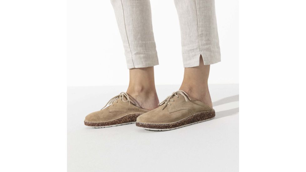 Birkenstock Gary Suede Shoes - Mens, Sand, 43, 1014094-R-43