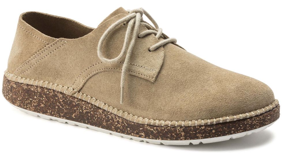 Birkenstock Gary Suede Shoes - Mens, Sand, 43, 1014094-R-43