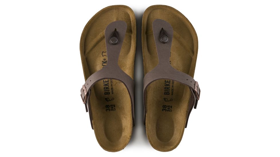 Birkenstock Gizeh Birkibuc - Women's, Mocha, 35 4375-1-35