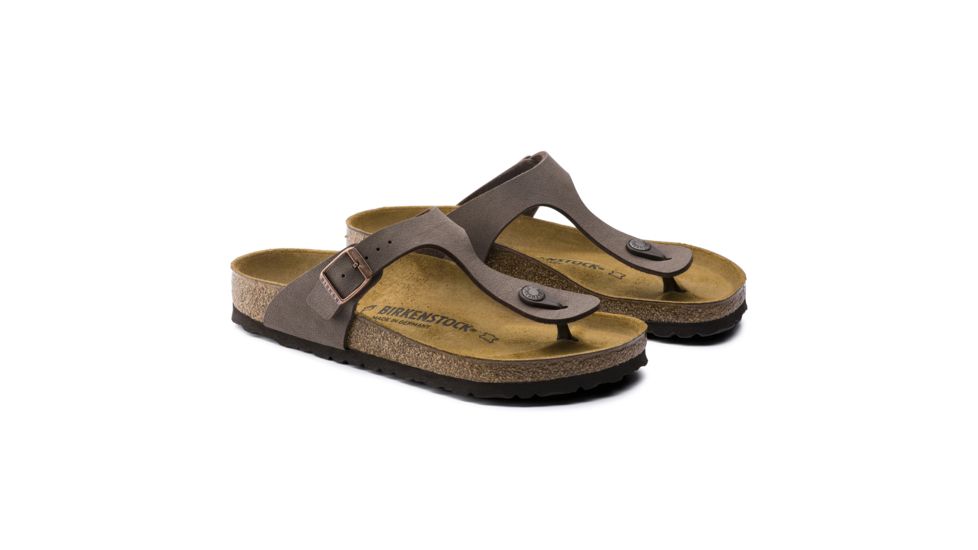 Birkenstock Gizeh Birkibuc - Women's, Mocha, 35 4375-1-35