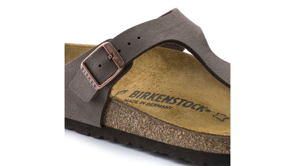 Birkenstock Gizeh Birkibuc - Women's, Mocha, 35 4375-1-35