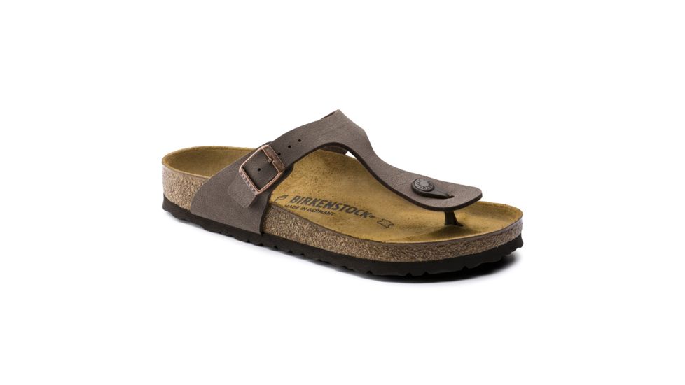 Birkenstock Gizeh Birkibuc - Women's, Mocha, 35 4375-1-35