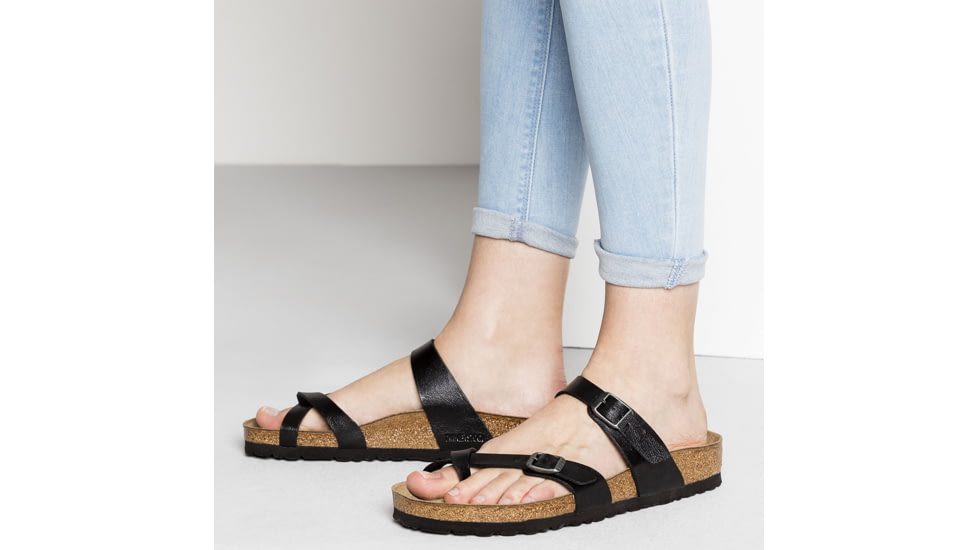 Birkenstock Mayari Birko-Flor, Licorice, 39 EU Regular, 17139-1-39