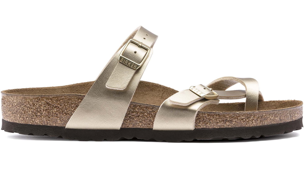 Birkenstock Mayari Birko-Flor Sandals - Womens, Gold, 40, 1016416-R-40