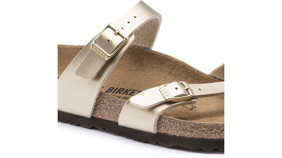Birkenstock Mayari Birko-Flor Sandals - Womens, Gold, 40, 1016416-R-40