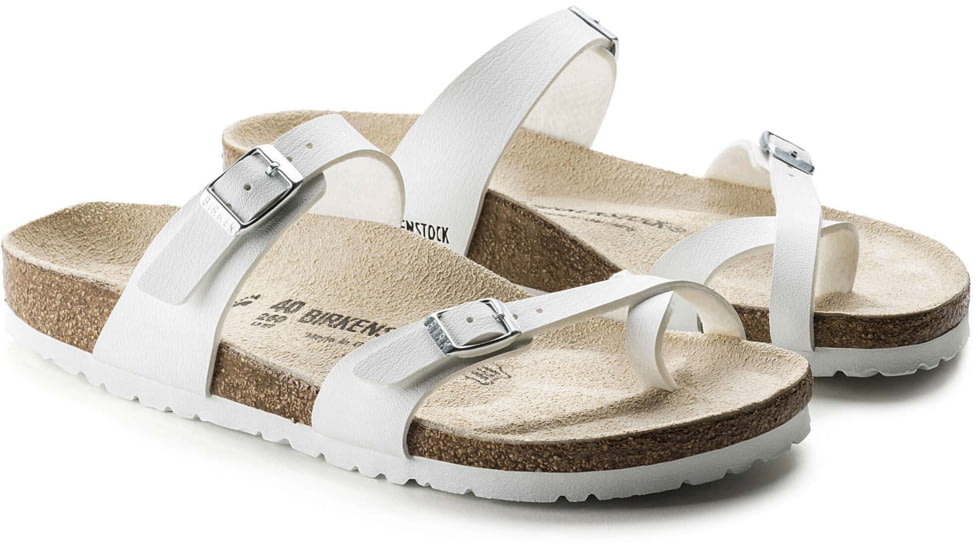 Birkenstock Mayari Birko-Flor Sandals - Womens, White, 41, 1014190-R-41