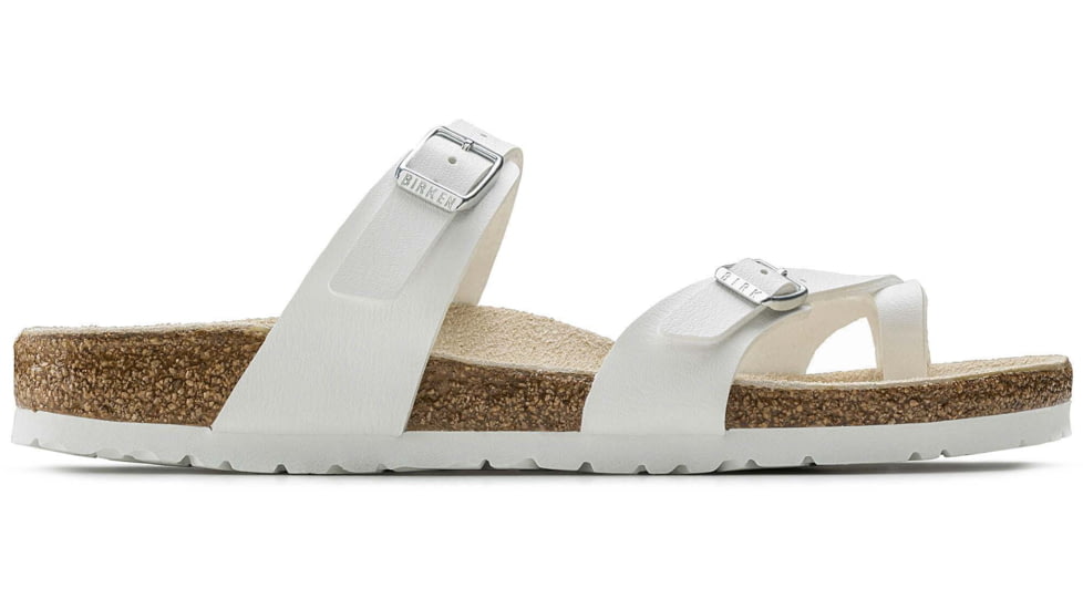 Birkenstock Mayari Birko-Flor Sandals - Womens, White, 41, 1014190-R-41